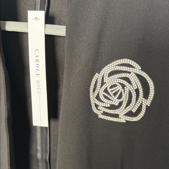 Rhinestone Floral Blazer - Picture 3 of 3